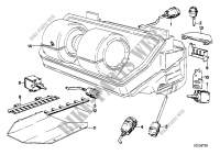 Actuator air conditioning for BMW 732i 1979