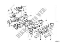 Air Conditioning Control for BMW 740i 1995