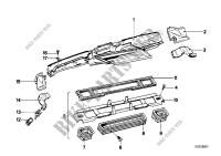 Air channel for BMW 745i 1985
