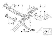 Air channel for BMW 540i 1998