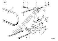 Air cond.compressor supporting bracket for BMW 520i 1982