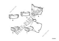 Air duct for BMW 325i 1988