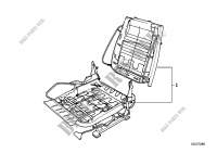 BMW repair sports seat for BMW 325i 1985