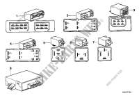 Body control units and modules for BMW 316i 1988