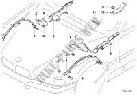 Cable covering for BMW 740i 1993
