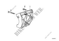 Climate compressor supporting bracket for BMW 730i 1991