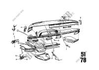 Dashboard support for BMW 1600 1968