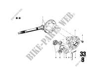 Differential crown wheel inst.parts for BMW 1602 1973