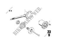 Differential crown wheel inst.parts for BMW 1600 1968