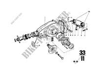 Differential housing/housing cover for BMW 2000 1971