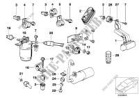 Drying container/small parts for BMW 320i 1982