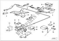 Electric parts, airbag for BMW 735i 1982