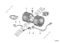 Electric parts for AC unit for BMW 730iL 1994