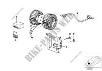 Electric parts for AC unit for BMW Z3 3.0i 1999