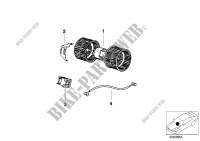 Electric parts for heater for BMW Z3 1.8 1994