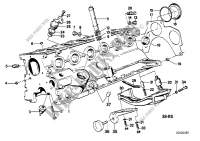 Engine block for BMW 525e 1984
