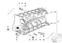 Engine block for BMW Z3 2.8 1996
