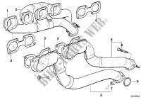 Exhaust manifold for BMW 540iP 1998