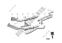 Exhaust system for BMW 2002 1973