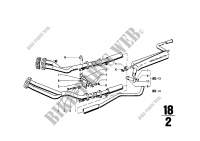 Exhaust system for BMW 1602 1974