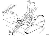 Fitting f reclining front seat for BMW 628CSi 1982