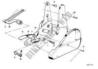 Fitting f reclining front seat for BMW 520i 1986