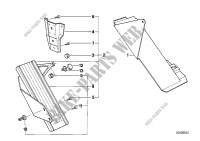 Foot rest for BMW 324d 1985