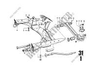 Front axle support for BMW 1602 1971