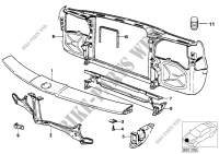 Front panel for BMW 735i 1985