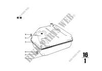 Fuel tank for BMW 1602 1971