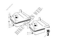 Fuel tank for BMW 2000tii 1971