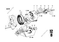 Generator, individual parts for BMW 2500 1973