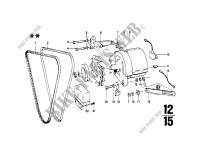 Generator, individual parts for BMW 2002 1973