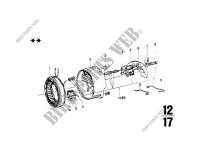 Generator, individual parts for BMW 2002 1973