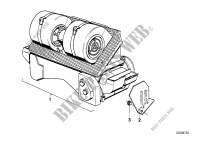 Heater / Air conditioning unit for BMW 635CSi 1979