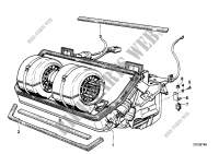 Heater / Air conditioning unit for BMW 728iS 1982
