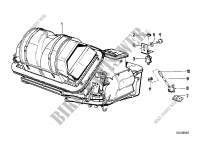 Heater/air conditioning for BMW 318i 1987
