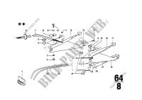 Heater control for BMW 2002 1973