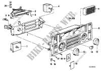 Heating/air conditioner actuation for BMW 635CSi 1981