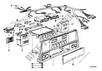 Heating/air conditioner actuation for BMW 728iS 1982