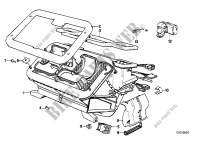 Housing parts heater/microf.instrument for BMW 320i 1987