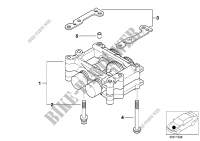 Housing with compensating shafts for BMW 318i 1998