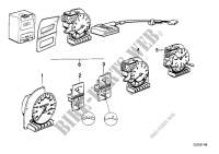 Instruments for BMW 524td 1982