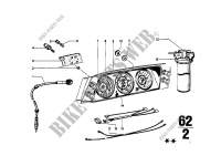 Instruments/mounting parts for BMW 2002 1969