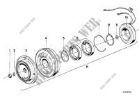Magnetic clutch for BMW 518 1976