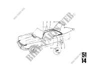 Mouldings for BMW 2002 1973