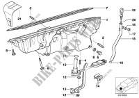 Oil pan/oil level indicator for BMW 525ix 1991