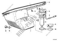 Oil pan/oil level indicator for BMW 325e 1985