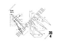 Pedals supporting bracket for BMW 1600 1968