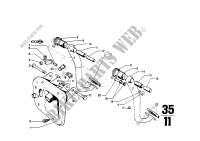 Pedals supporting bracket for BMW 1602 1974